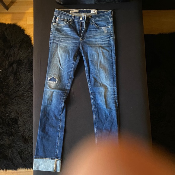 AG Adriano Goldschmied Dark Blue Jeans - Picture 1 of 7